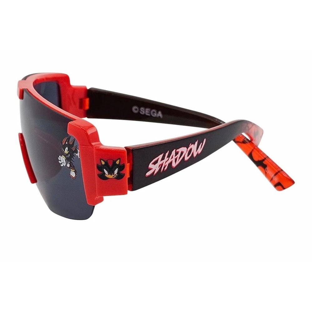 Sonic The Hedgehog Shadow Kids Sunglasses Red Black Sun-Staches Arkaid UV400 - Picture 3 of 3